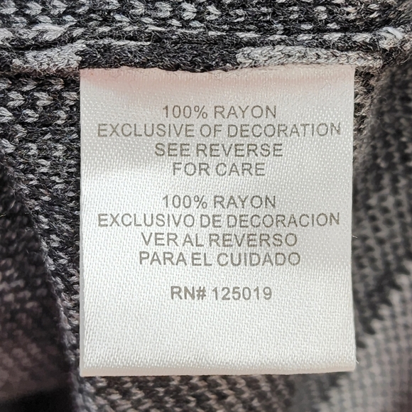 Joseph A Women's Leopard-Knit Hooded Zip-Front Poncho - M - Picture 6 of 7